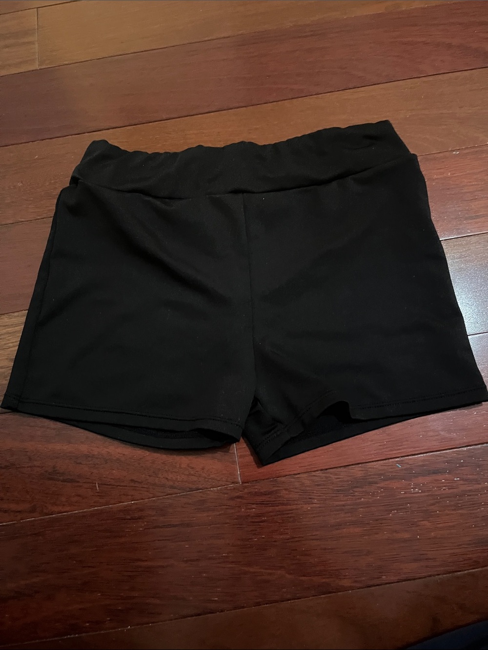 Black Women's Stretch Active Shorts